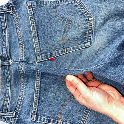 Levis 501 VTG 70s SS Redline Selvedge Jeans XX Med Wash 27x31 Tailored Altered