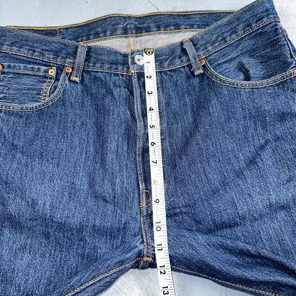 Levis 501 Vintage Y2K Egypt Straight Leg Jeans 36x32 Med Wash Act 36x30