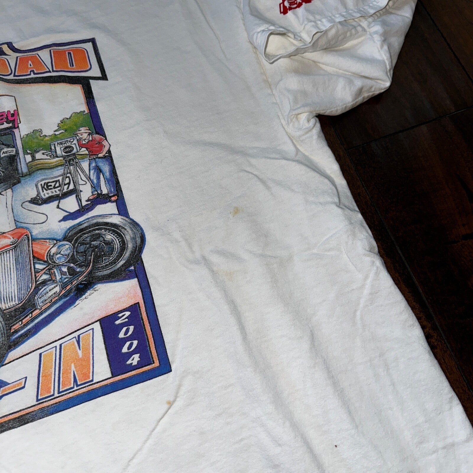 Graffiti Alley VTG Shirt Classic Antique Sports Cars America USA Nascar Driving