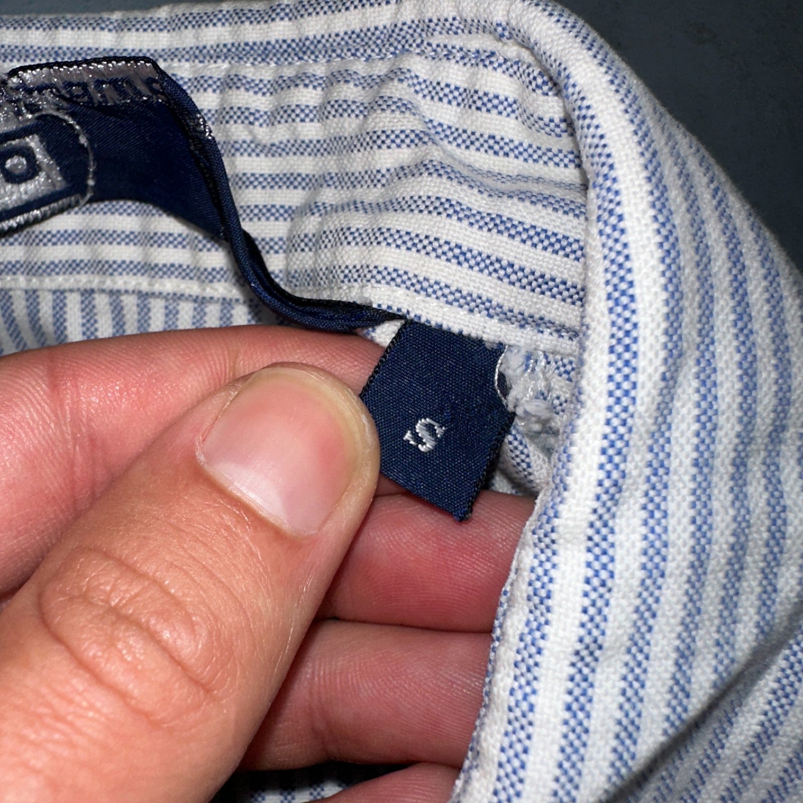 Polo By Ralph Lauren VTG 90s Harrington Jacket Hickory Stripe Workwear Ricky