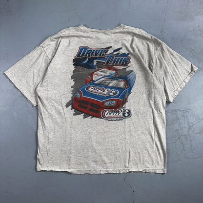 Vintage Dale Earnhardt Richard Petty Winston Cup Shirt Mens 2XL AOP NASCAR Y2K