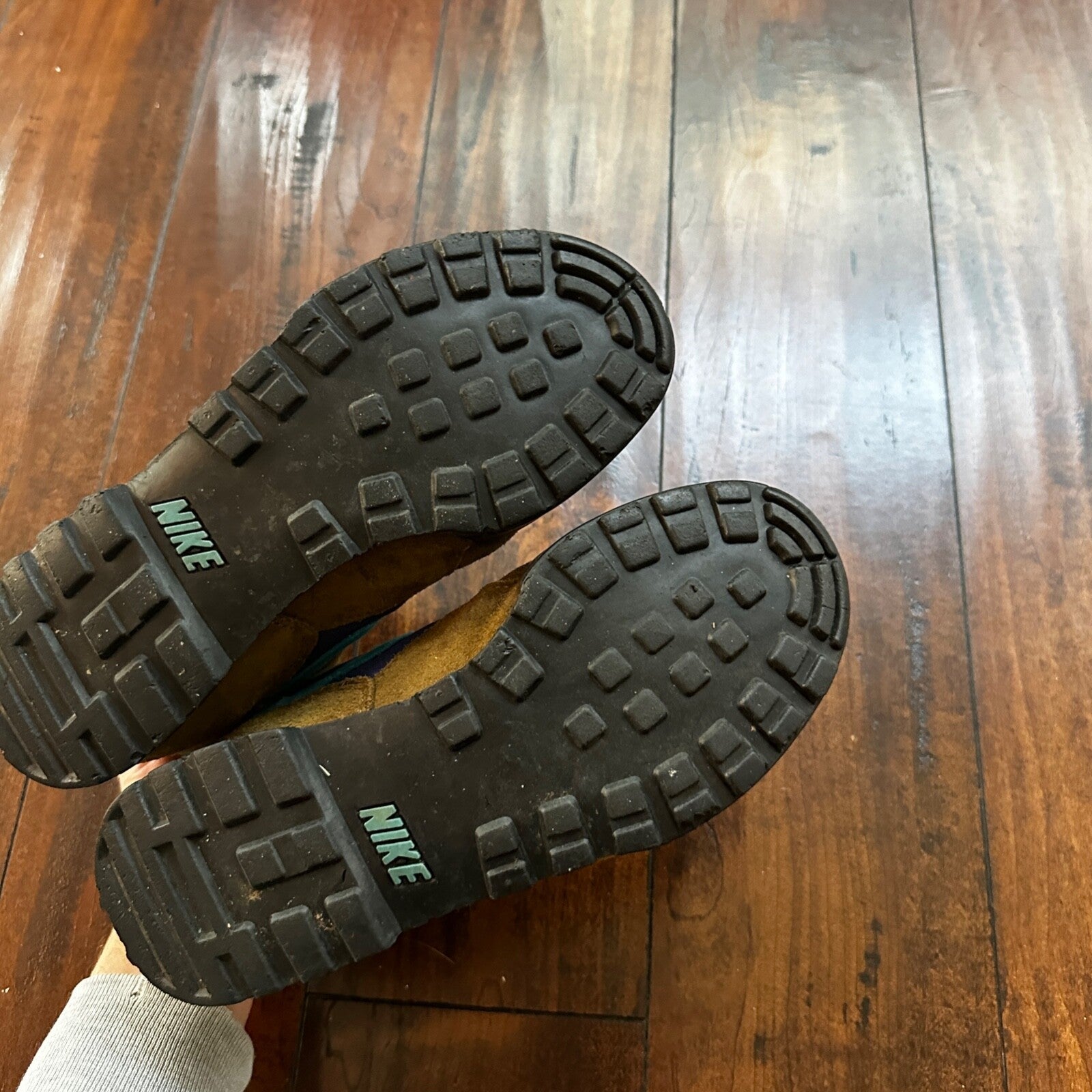 Vtg 90s Nike Caldera Plus Hiking Boots Womens Sz 7.5 Camp Trail Walking Travel