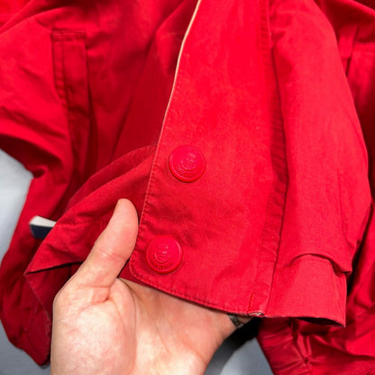 Nautica Jacket Adult Large Full Zip USA 90s Performance Mens N1 Red Rare