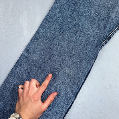 Levis 501 Vintage 90s XX Straight Leg Jeans Y2K Light Wash 40x30 Act 37x30