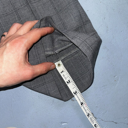 VTG Mens 2 PC Suit 38 Jacket Coat Pants Gray Rockabilly 60s 1960s Petrocelli