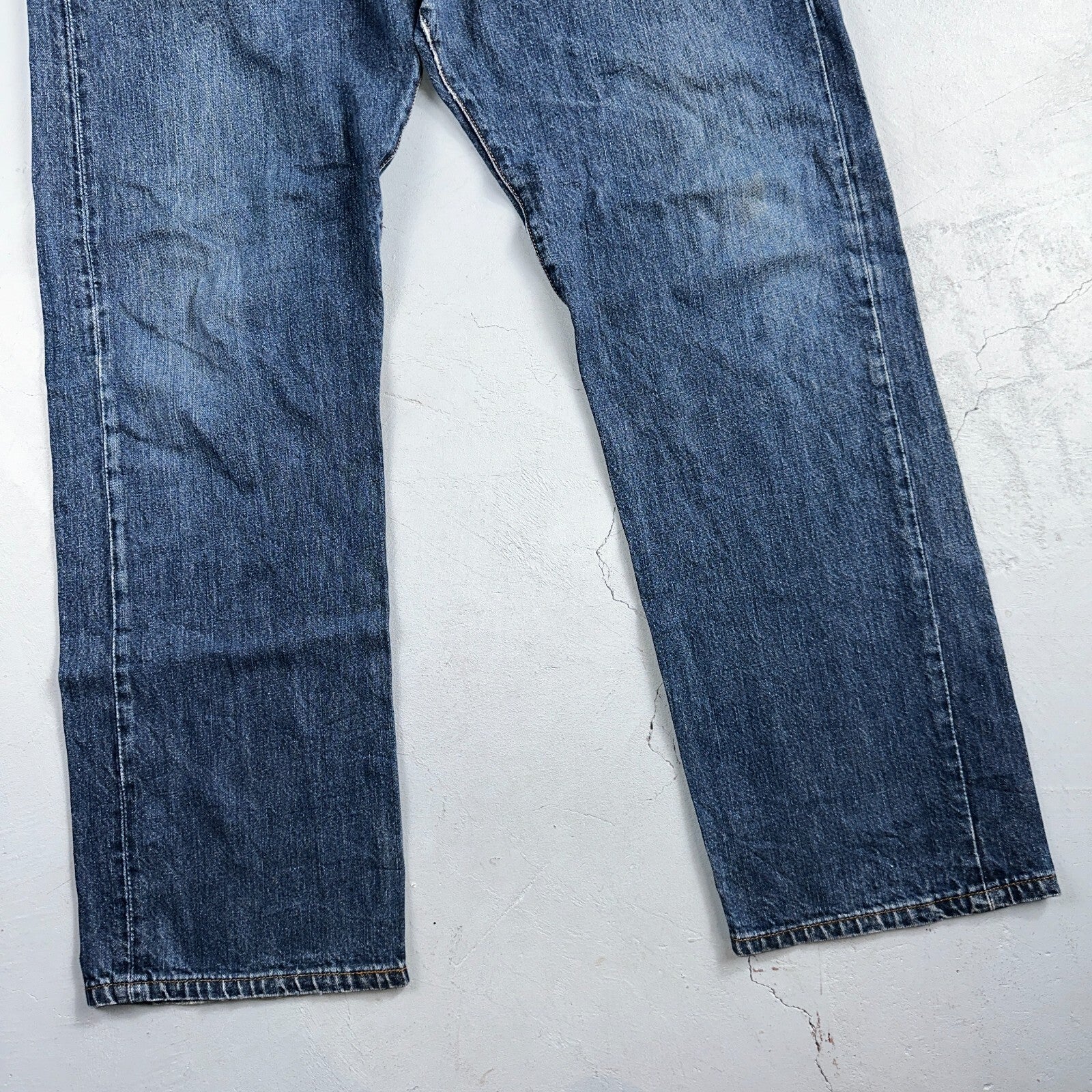 Levis 501 Vintage Y2K XX Straight Leg Jeans Blue Med Wash 40x32 Act 40x31