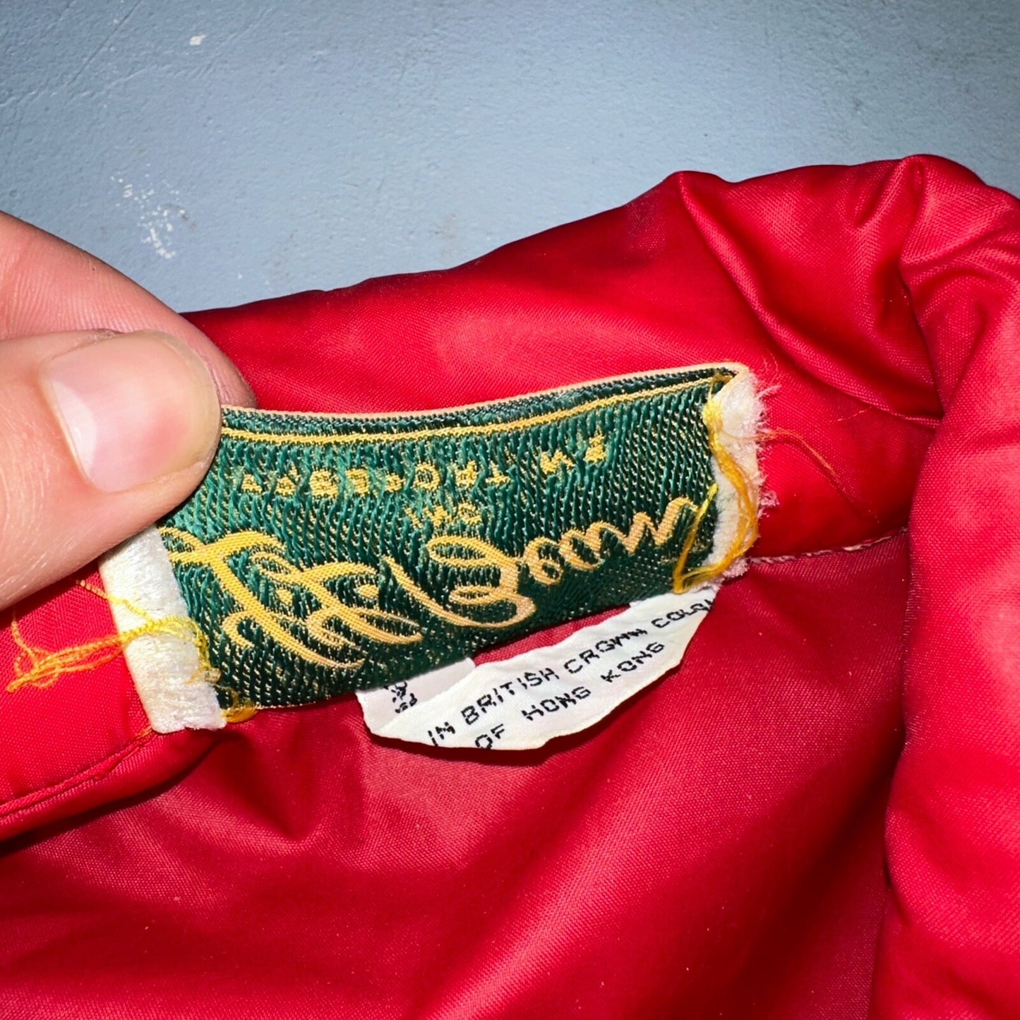 LL BEAN Coach Jacket Large Zip Front Nylon True VTG 1970s Windbreaker Thin