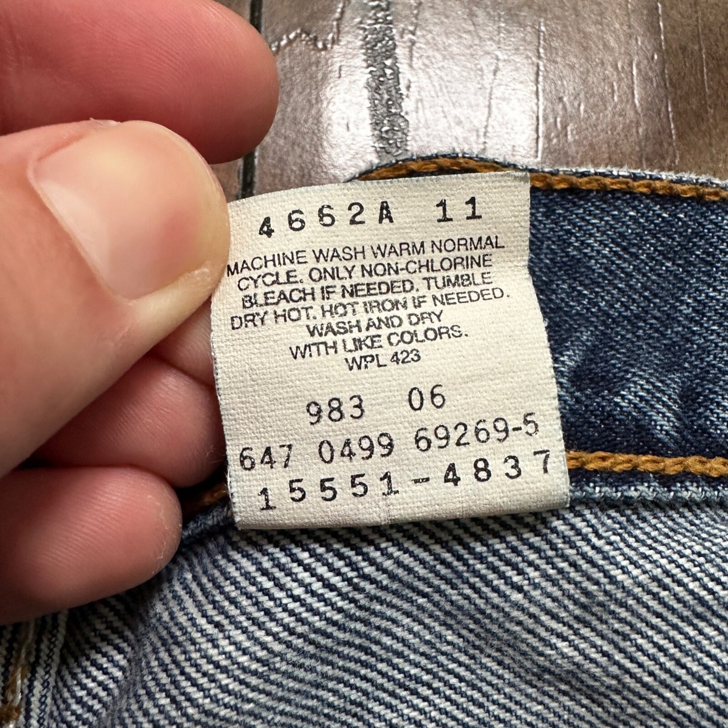 Levis Women Jeans 14 Reg M Blue VTG 550 Relaxed Fit Tapered Blue Wash 31x30