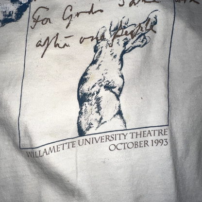 Terra Nova Vintage T Shirt Willamette University Salem Oregon Theatre Music Art