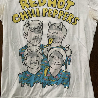 Red Hot Chili Peppers Vintage Style 2016 T Shirt Small Lollapalooza Rap Music