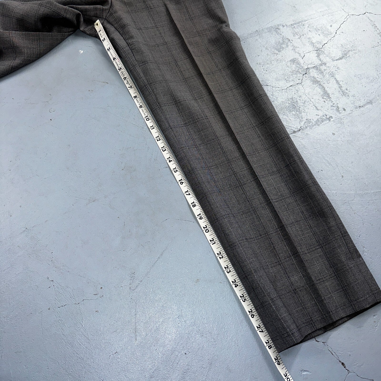 VTG Mens 2 PC Suit 38 Jacket Coat Pants Gray Rockabilly 60s 1960s Petrocelli