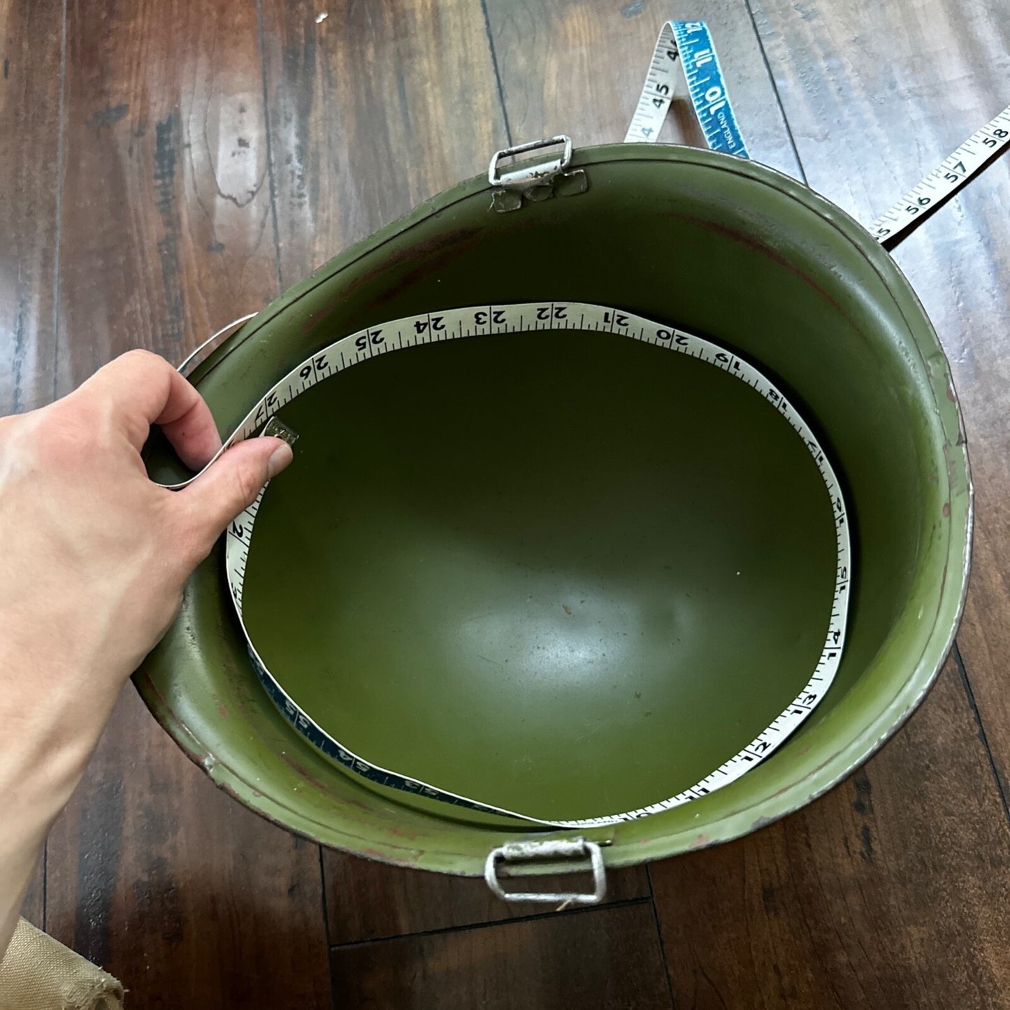 Vintage Vietnam War USMC M1 Helmet Post WWII Barn Find Unknown Origin