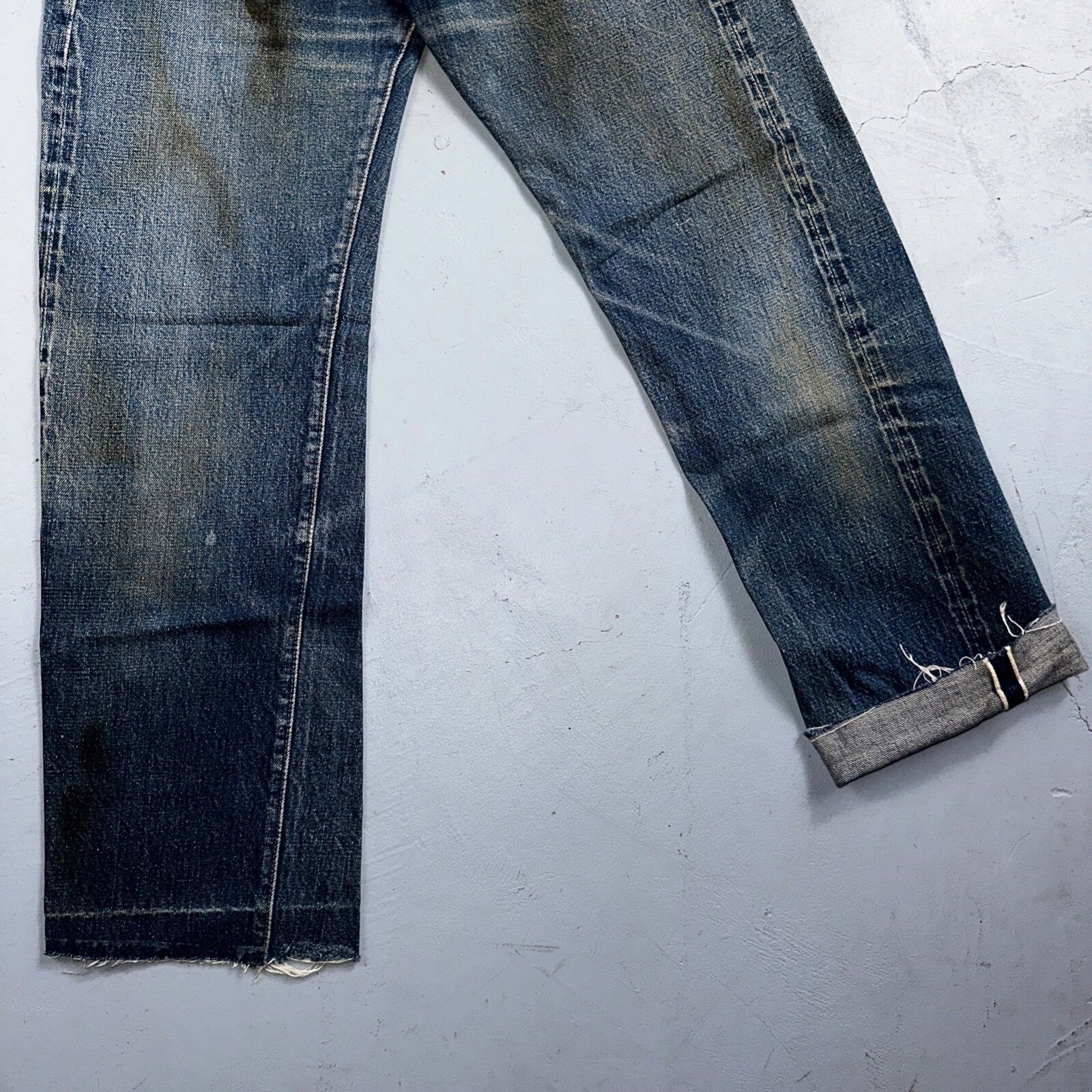Levis 501 Big E Vintage 60s Redline Selvedge USA XX 1960s Jeans 27x30 Act 25x28