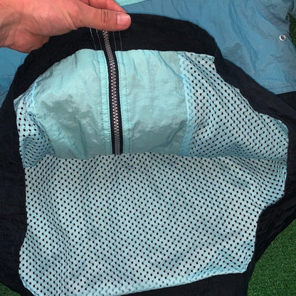 Vintage Nike Windbreaker Womens Jacket Teal 90s Running Cool Track Cute Blue 