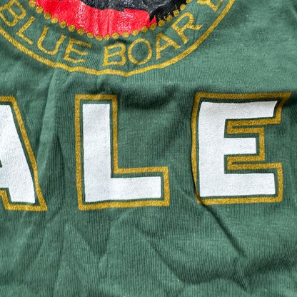 Weinhards ALE VTG T Shirt Long Sleeve Green USA Small Beer Original Hog Drinking