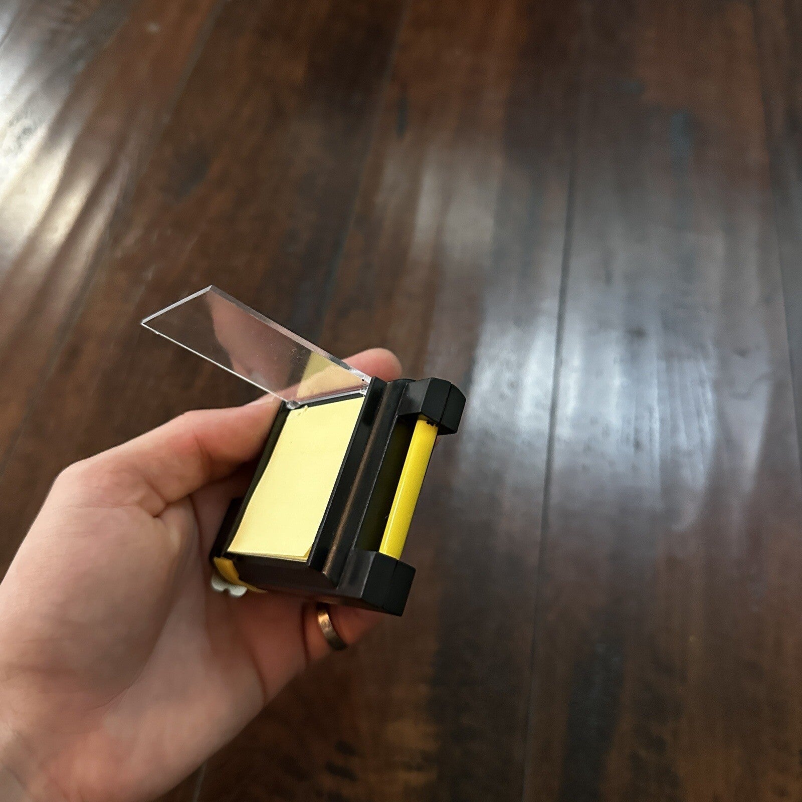 Tape Measure With A Level And Small Pad Paper Vintage CM Old School Cute Spirit