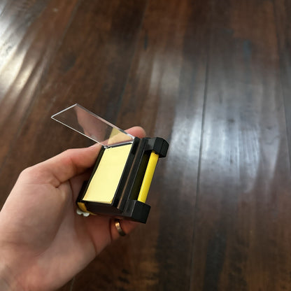 Tape Measure With A Level And Small Pad Paper Vintage CM Old School Cute Spirit