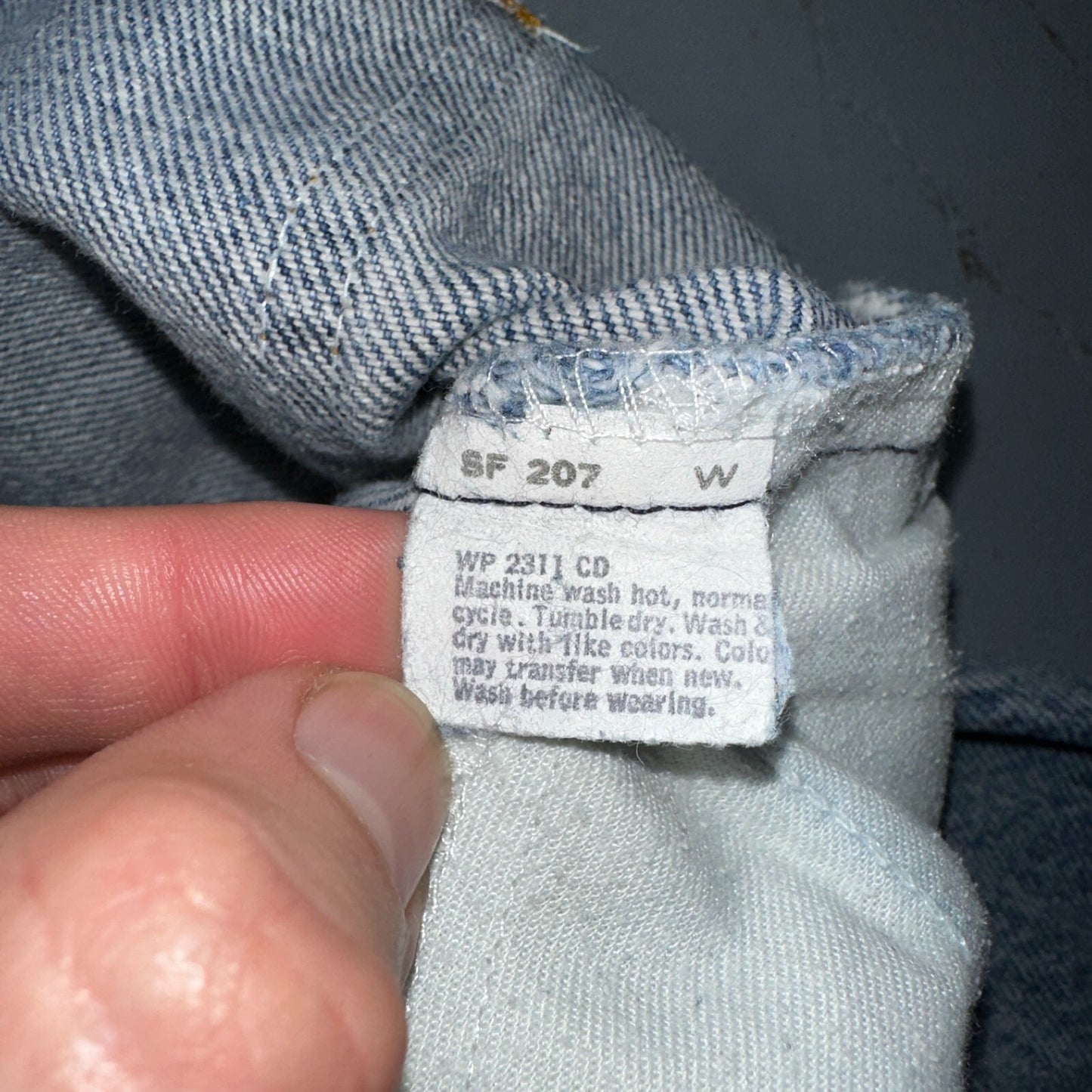 Levis 517 VTG 70s 80s 20517 Bootcut Blue Jeans Size 36x32 USA Orange Tab 33x30