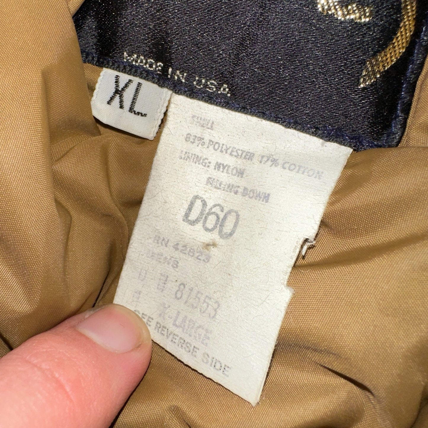 Vintage Browning Down Trapper Hunting Hat XL Camo Fur Lined Ear Flaps USA D60