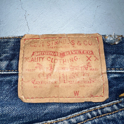 Levis 501 Big E Vintage 60s Redline Selvedge USA XX 1960s Jeans Skinny Act 26x23