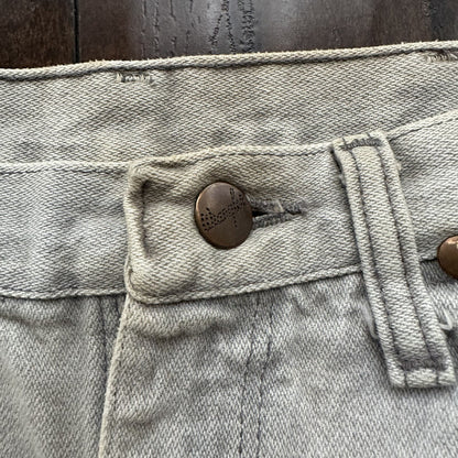 Vtg Wrangler COWBOY Jeans Womens 9 27x29 Gray Denim 13MGYG Pants USA 70s Scovill