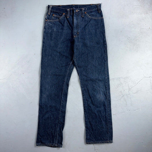 1970s VTG Workwear Denim Jeans Size 30x29 70s Rockabilly 501 High Rise Talon