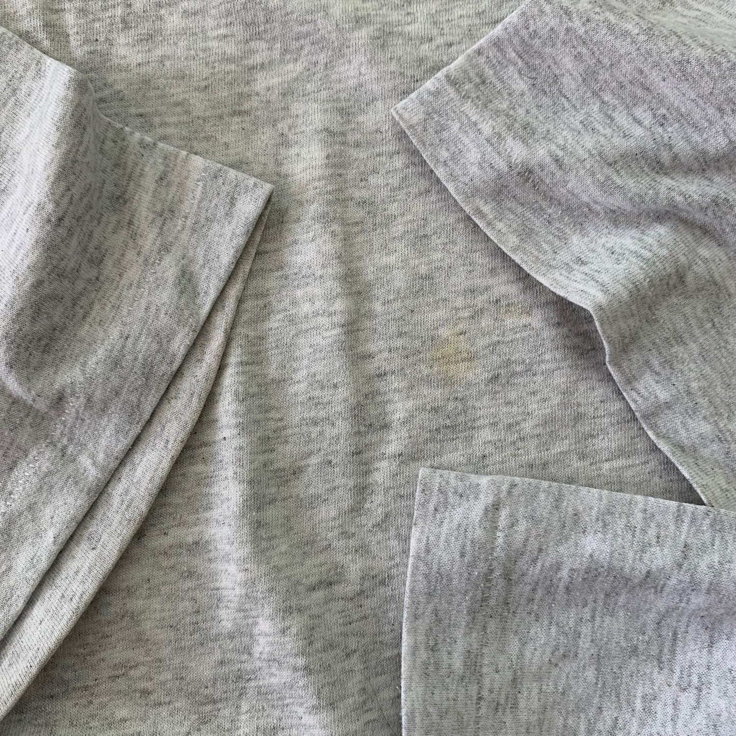 Blank 90s Vintage T Shirt Basic Lot 80s Single Stitch Thrashed Hanes Grey