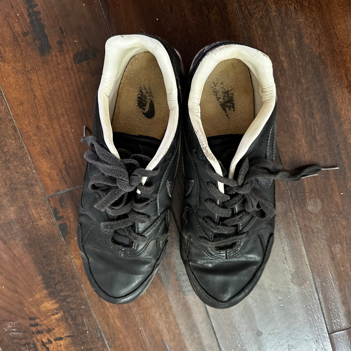 Nike Vintage 90s Mens Size 11 Sharks Sneakers Shoes Cleats Black 1994 Football