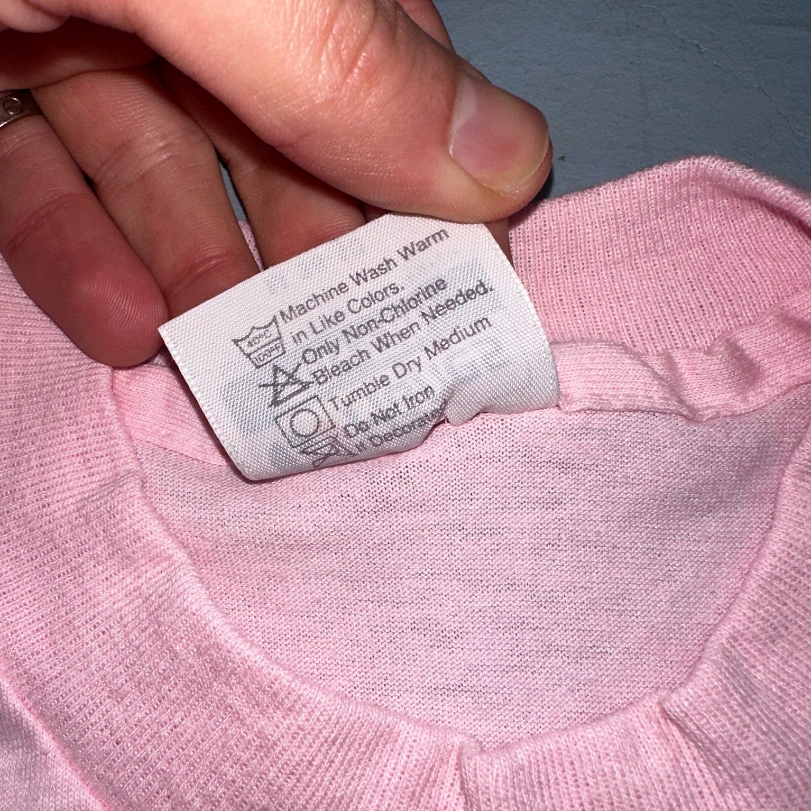 Northwest Hanes 1980s VTG T Shirt 80s Pink Hot Rod Customs Oregon PDX Pink Art