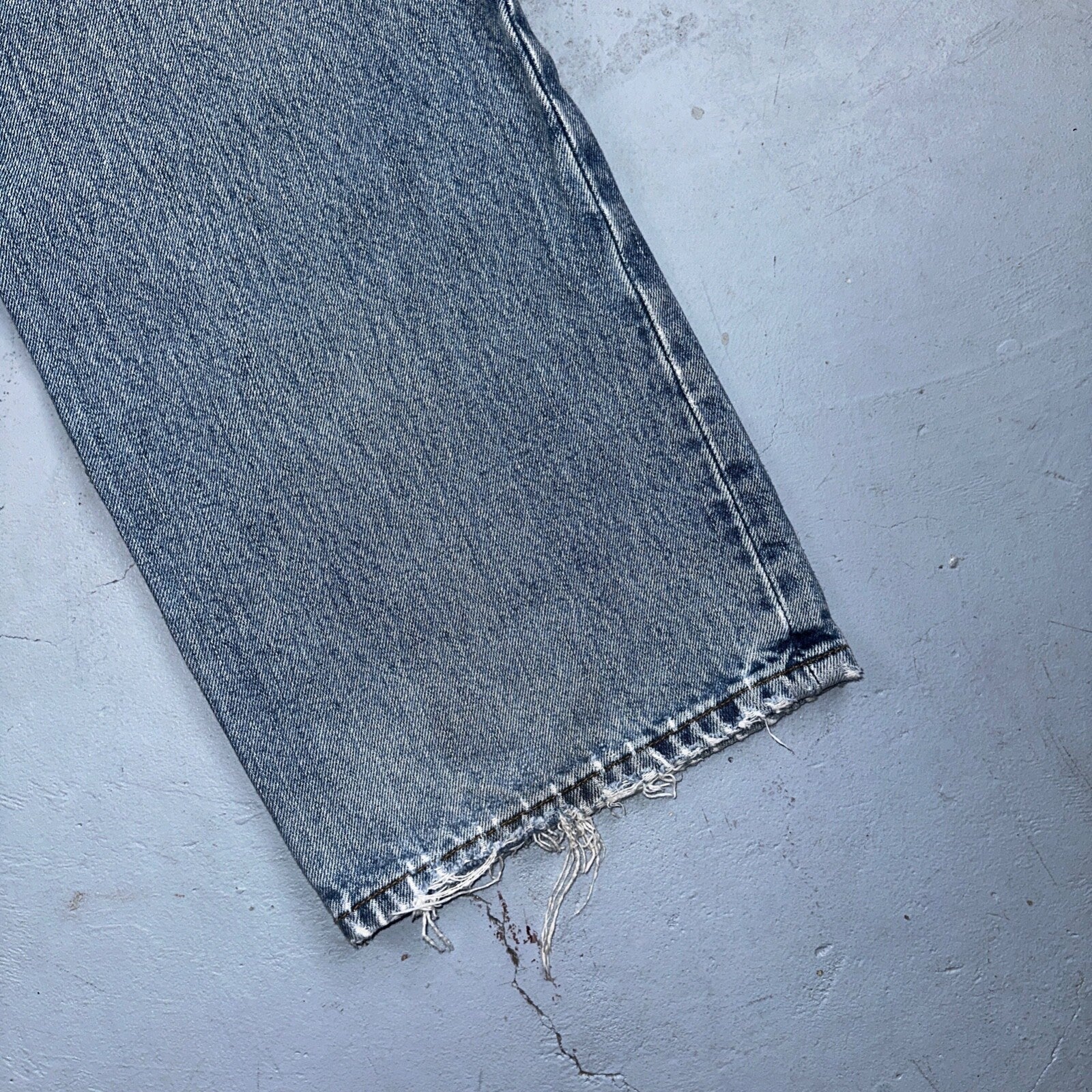 Levis 501 Vintage 90s Mexico Straight Leg Jeans 36x34 Y2K Light Wash Act 34x34