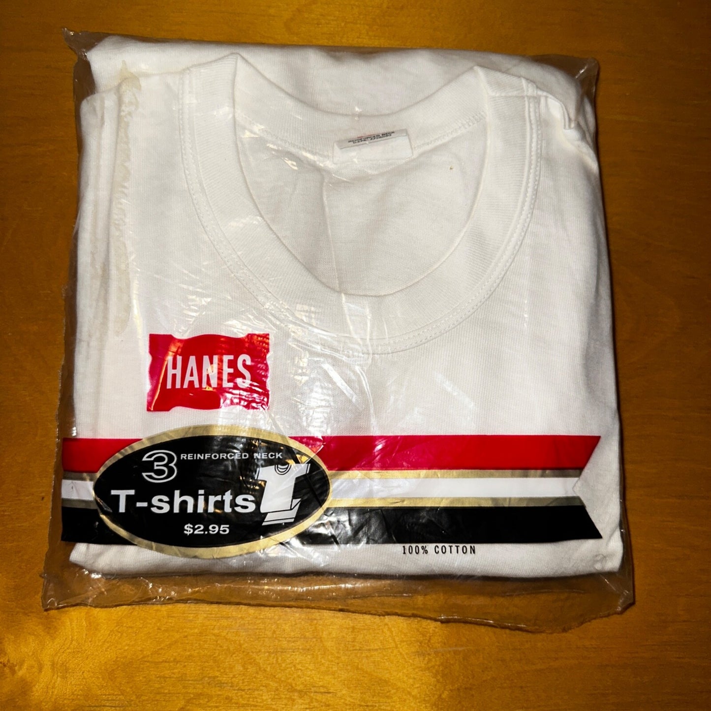 1960s Hanes Vintage White Blank T Shirt Mens Rockabilly Lot Of 6 Pack 60s 50s