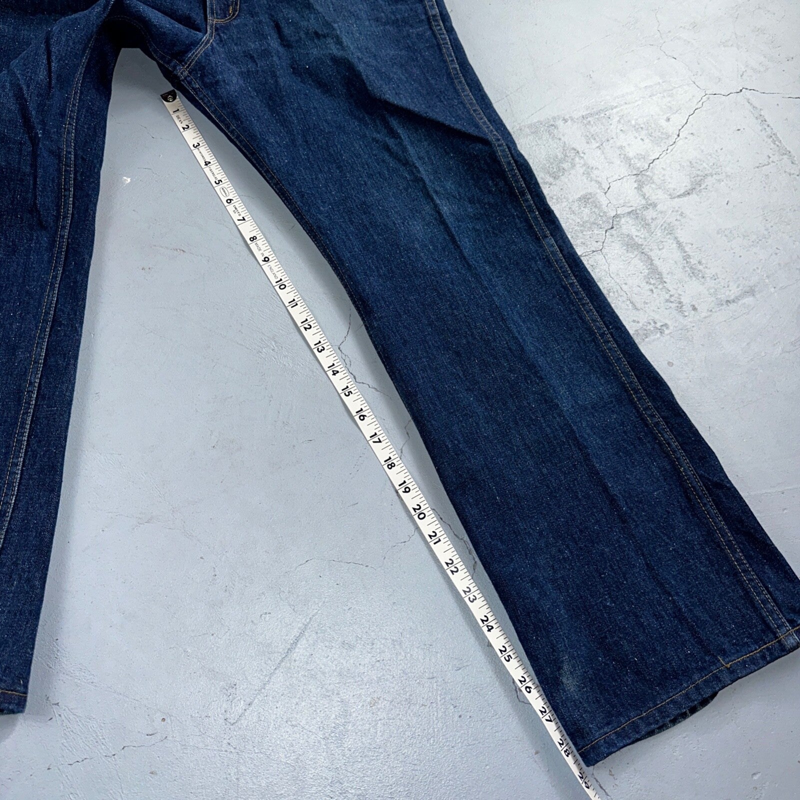 VTG 70s Sears Roebucks Jeans 34x30 Mens USA Rockabilly Dark Rockabilly Scovill