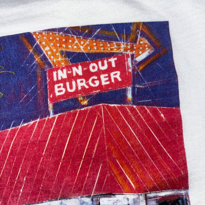 In N Out Souther California VTG T Shirt 90s Single Stitch Promo Burger Food Cars