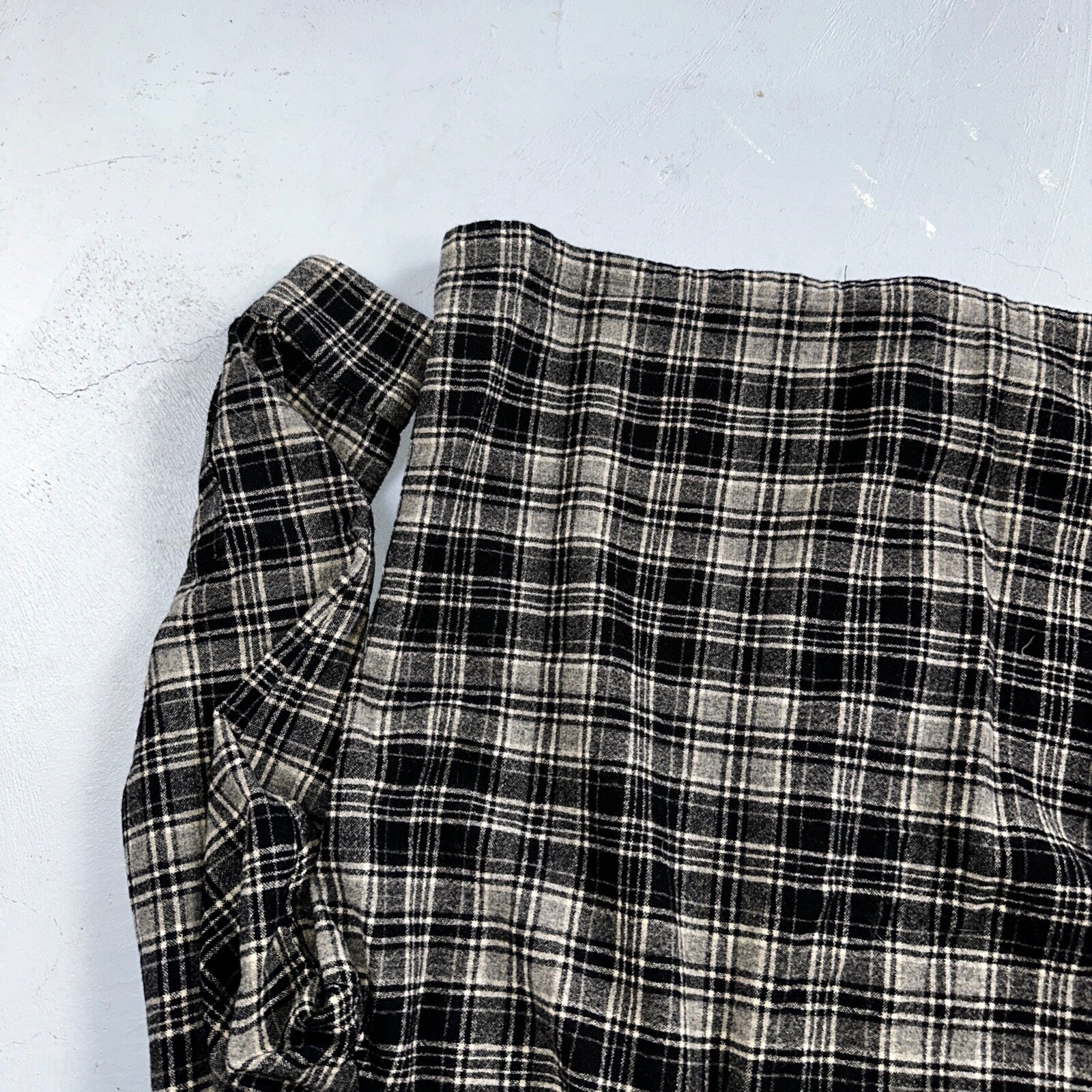 Pendleton Board Shirt Mens M 1960s Plaid Wool Long Sleeve VTG USA Loop Collar