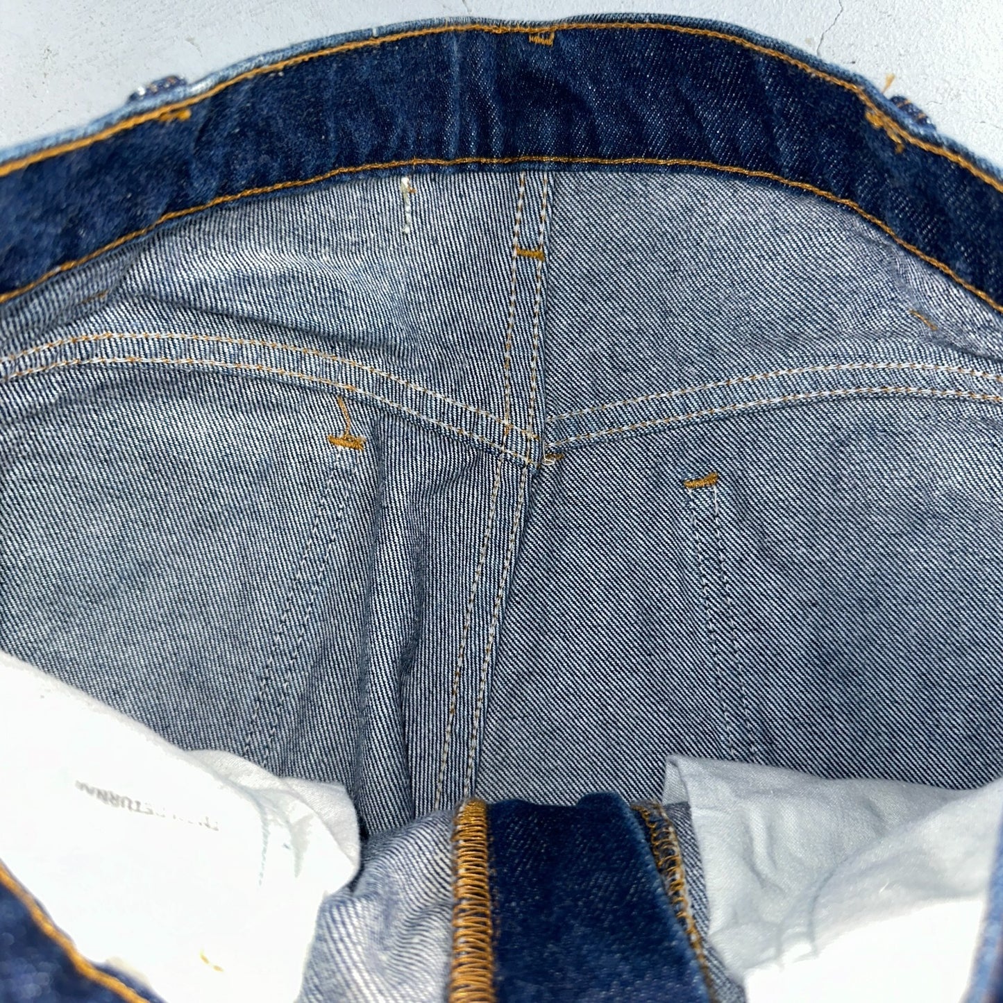 Levis 505 Vintage 80s USA Orange Tab Jeans 30x34 Blue Dark Wash 501 Act 29x28