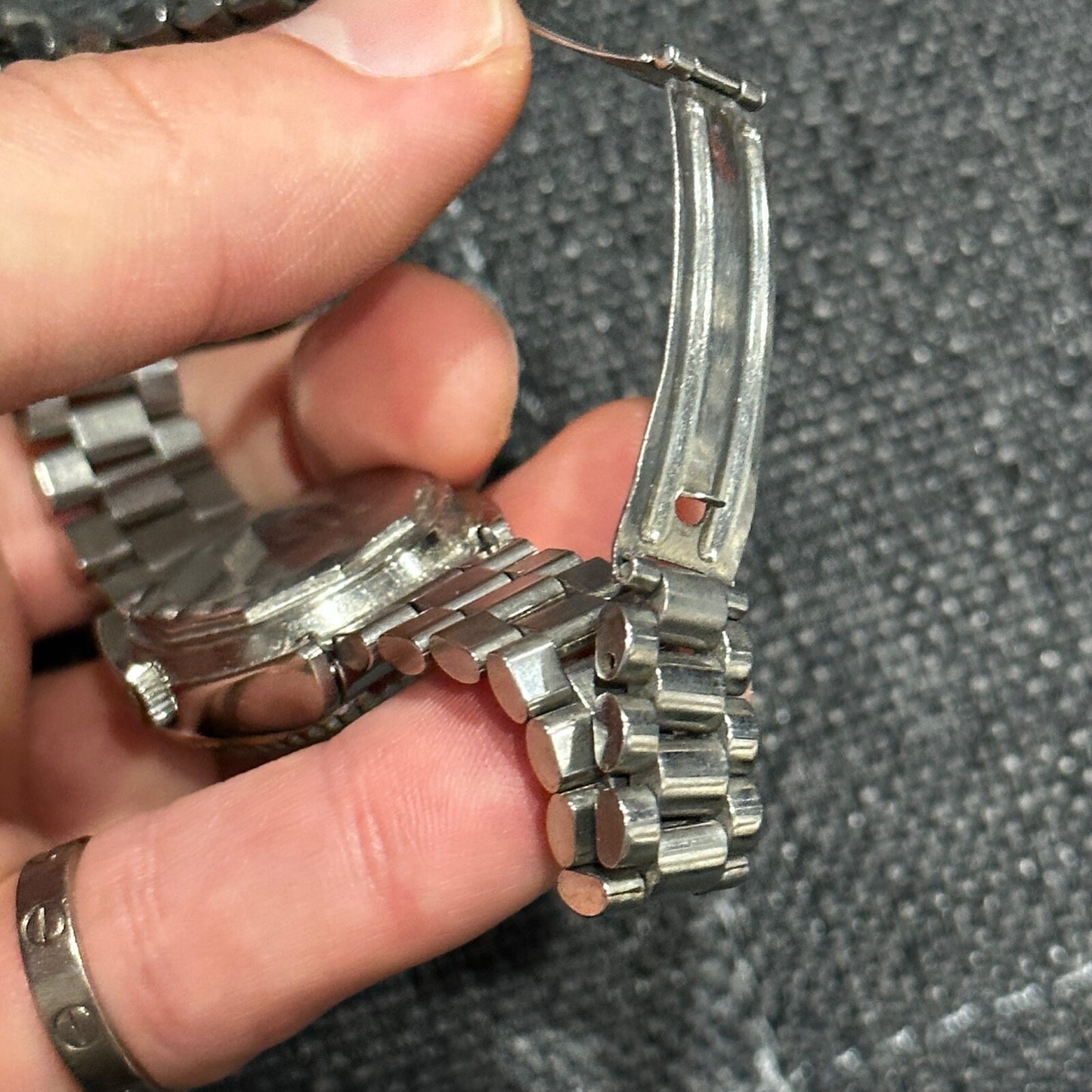 Mido Commander Automatic Silver Dial Stainless Steel Lady's Watch SWISS VINTAGE