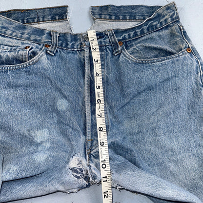 Levis 501 Vintage 80s Redline Selvedge USA XX Jeans Light Wash 32x34 Boot Cut