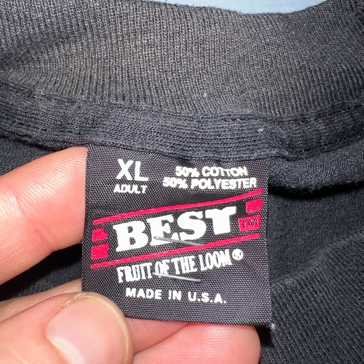 Bottom Line VTG T Shirt Funny Joke Quote Humor IT Every 90s Rap Frostburg Uni