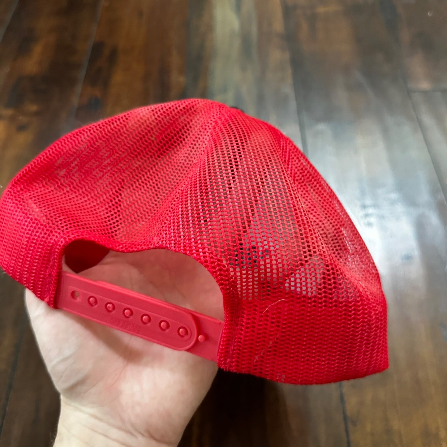 Worlds Greatest Grandpa VTG Hat Cap Snapback Funny Cute Gift Dad Red