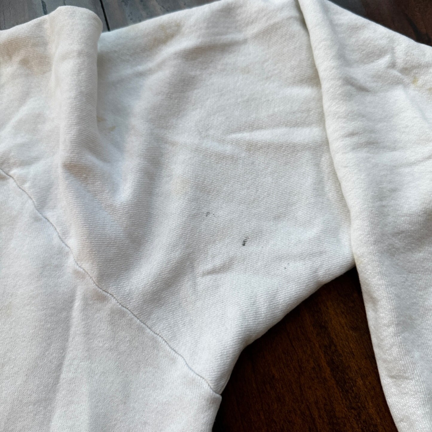 VTG Anaheim Crewneck Sweatshirt 1980s Post Op Hospital Paint Splatter Graphic