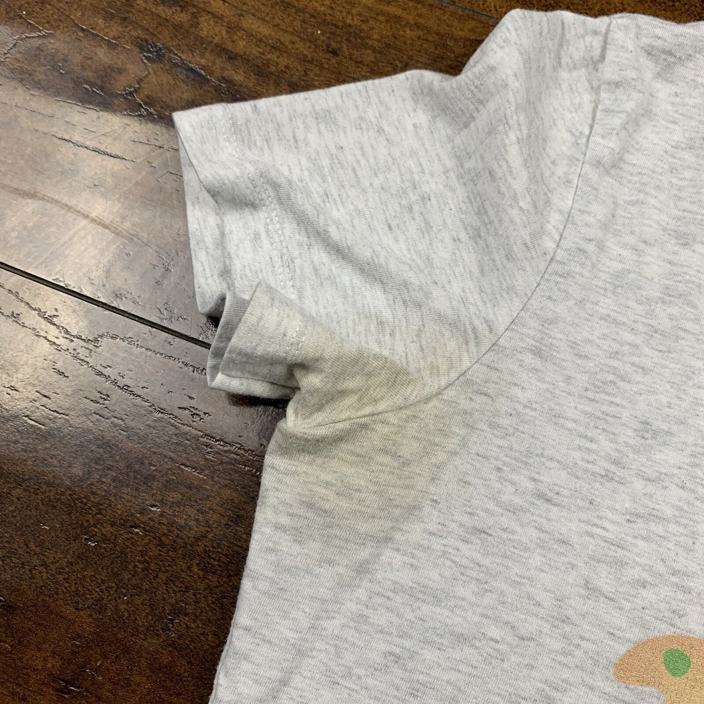 Bob Ross Painting Cute Vintage Style T Shirt Womens Medium Gray Squirrel Art