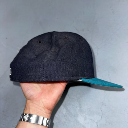 Vintage Seattle Mariners New Era 59Fifty Pro Model Fitted 7 3/8 Hat Wool MLB