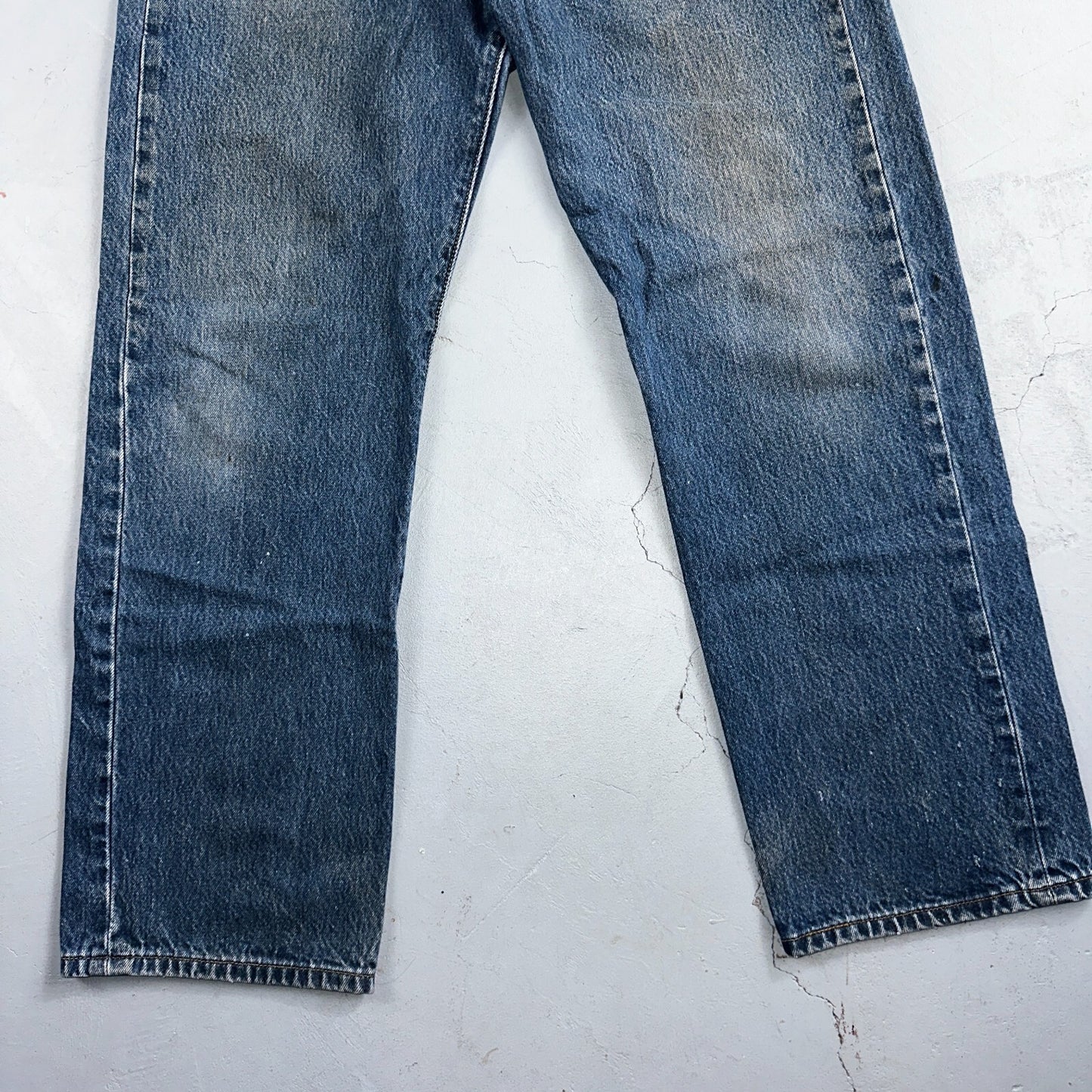 Levis 501 Vintage Y2K XX Straight Leg Jeans Blue Med Wash 35x33 Act 34x29