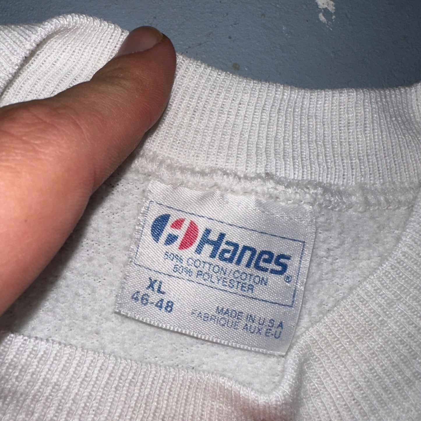 Ocean Keep Clean Hawaii Sail Boat VTG 80s Crewneck Sweatshirt White Earth Peace