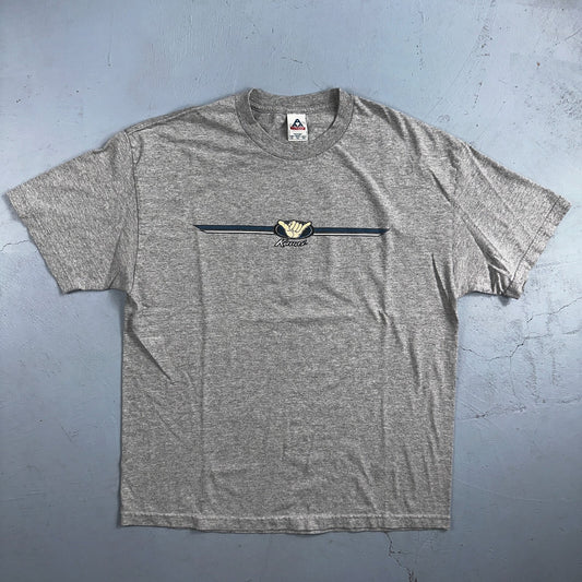 Kauai Hawaii Hang Loose VTG T Shirt Hippie Skater Stoner Cool 90s Peace Love