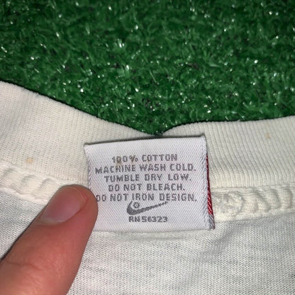 Ghost Writer Promo Vintage Nike T Shirt USA Rare Movie Rap TV Show 90s OG Memory