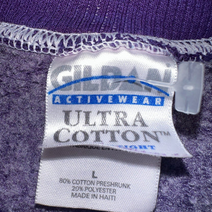 Truman Trail Blazers VTG Y2K Tye Dye Pullover Sweatshirt Crew Purple Portland