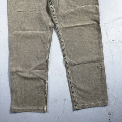 Democracy Jeans Womens 16 Green Denim Pants Banana Republic VTG USA High Rise