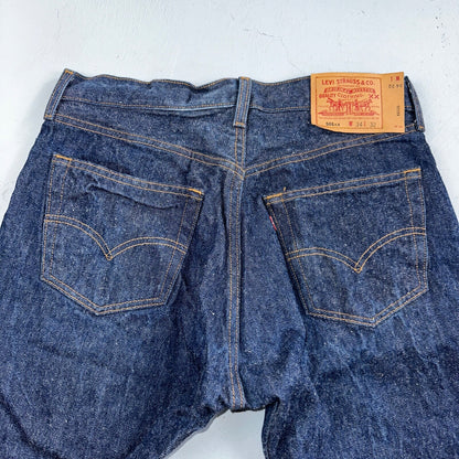 Levis 501 Vintage 90s USA XX Straight Leg Jeans Blue Dark Wash 34x32 Act 31x29