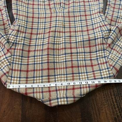 1960s 1970s Tan Pinstripe VTG Suit Jacket Sportcoat 40 Wool Checker Rockabilly